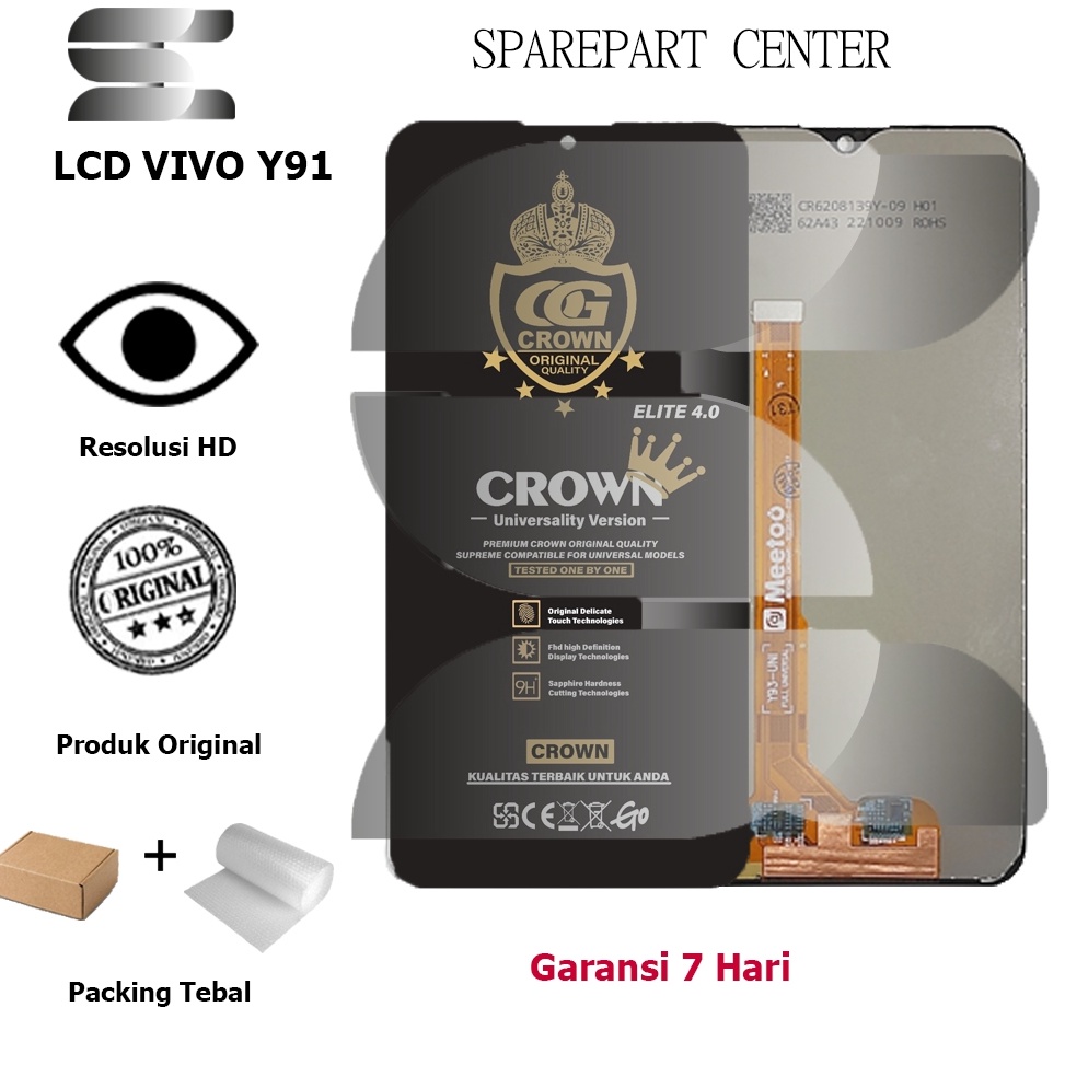 LCD TOUCHSCREEN VIVO Y91  Y91C  Y93  Y95  Y1S FULLSET ORIGINAL KODE V1V5