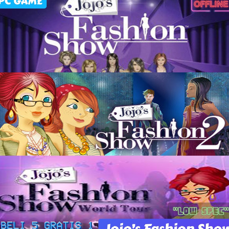 Jojos Fashion Show Lengkap  Koleksi Jojo Fashion Show  Game PC