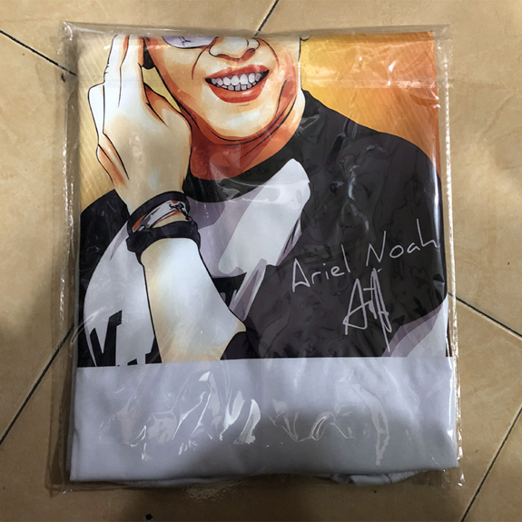 READY STOCK | LANGSUNG ORDER AJA | Kaos Ariel Noah Tshirt Casual 100% Cotton | Size S M L XL XXL 3XL