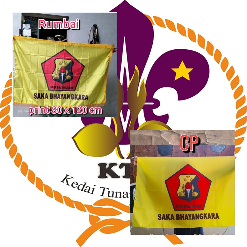 Bendera Saka Bhayangkara Satuan Karya Pramuka Bhayangkara
