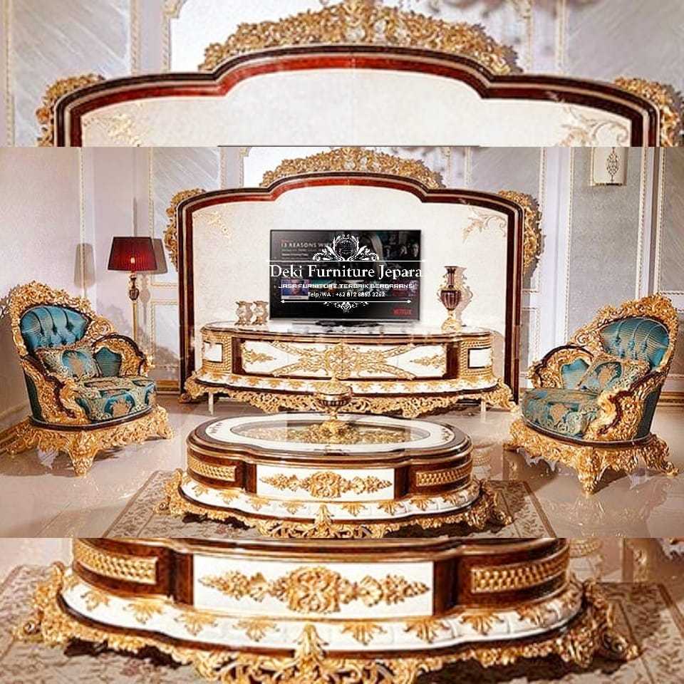 Lemari TV Minimalis Modern Terbaru Besar Rak TV Backdrop TV Meja TV Jepara Mewah