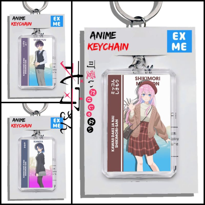 Gantungan Kunci Shikimori - San - Keychain Shikimori - Ganci Anime - Gantungan Kunci Izumi Yuu - Kam