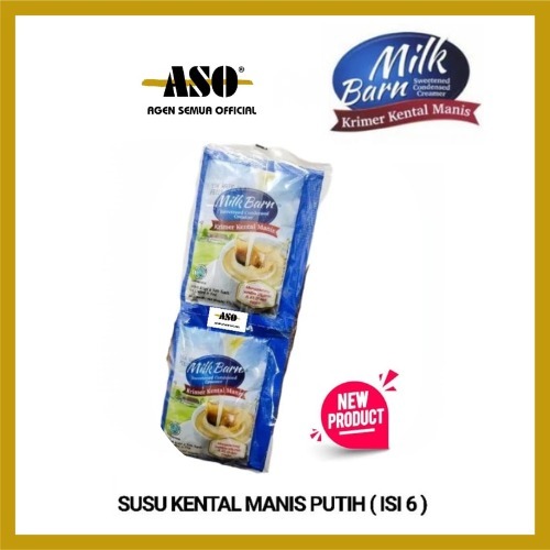 

MILK BARN susu krimer kental manis 37gr sachet ( ISI 6 )