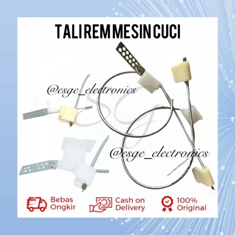 TALI REM MESIN CUCI SHARP 34CM 43CM KAWAT REM MESIN CUCI TALI KAMPAS REM CAKRAM MESIN CUCI TALI REM 