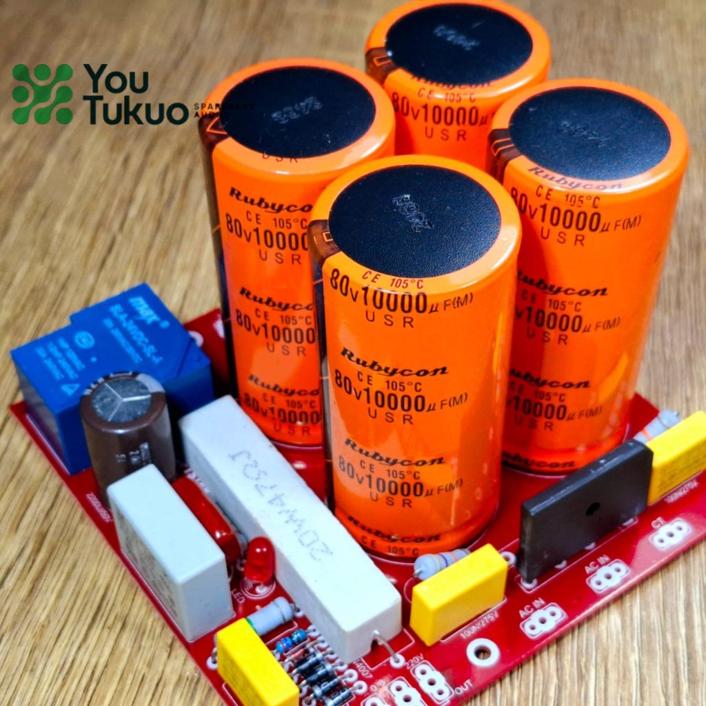 kit PSU + Softstar 4 elco 80V 10000uf