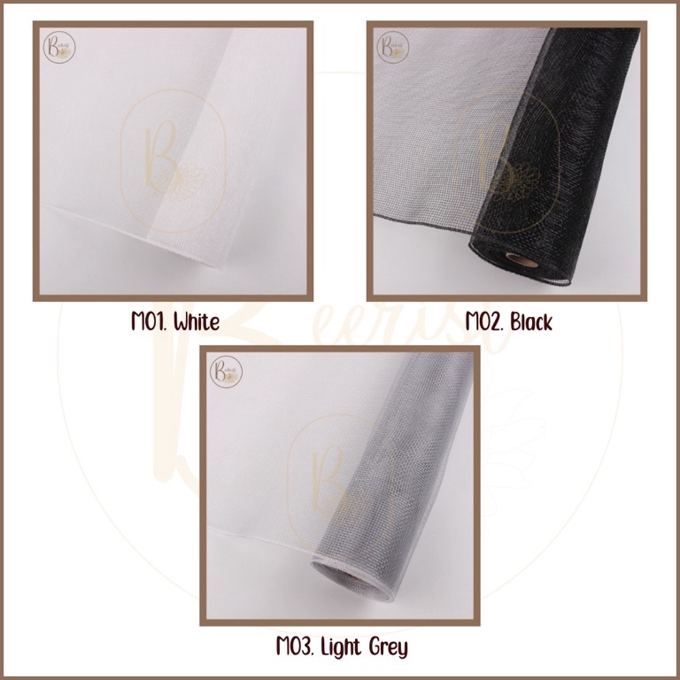 

Super Harga Kertas Jaring Buket Bunga 1 Roll Korean Jaring Roll Mesh Tile Polynet Flower Wrapping Paper Pembungkus Buket Bunga M