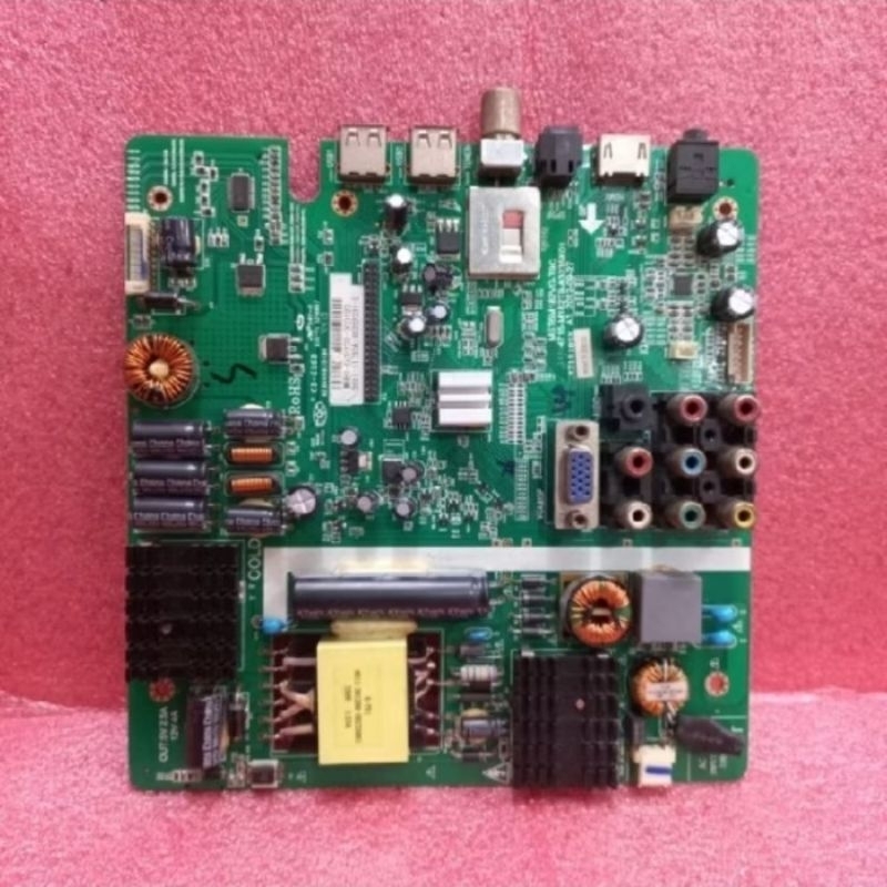 MAINBOARD TV LED PHILIPS 32 INCH MODEL 32PFL1335S/98 MOTHERBOARD MOBO MESIN MODUL MB PHILIP 32PFL133
