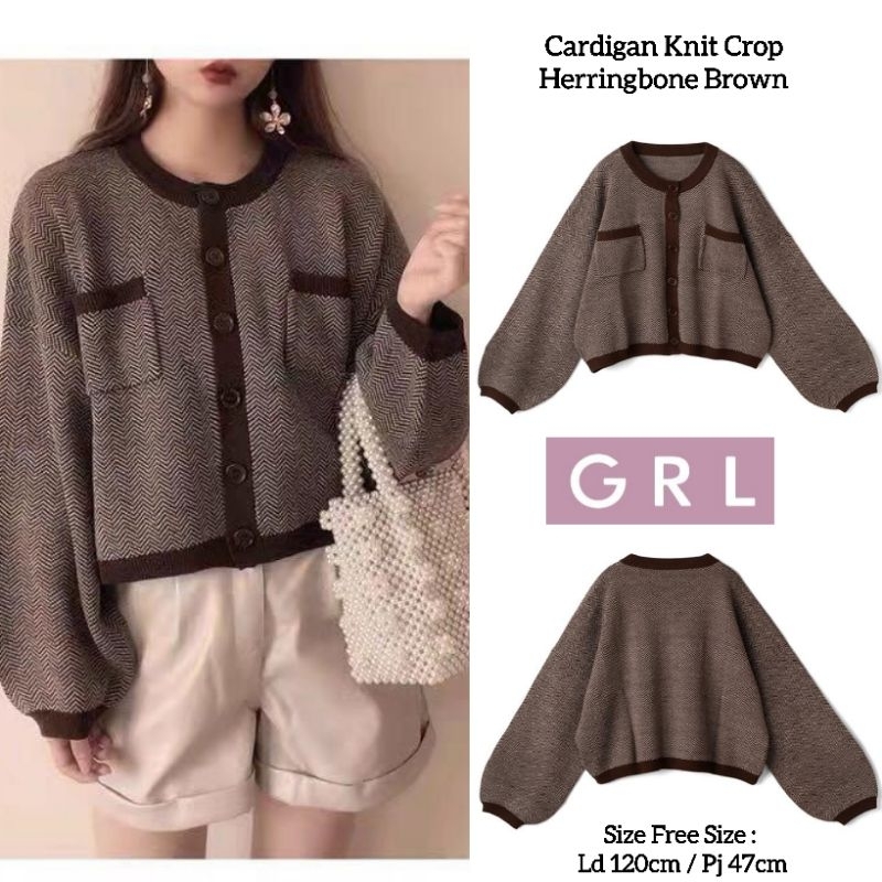 Sweater & Cardigan Thrift Katalog GRL