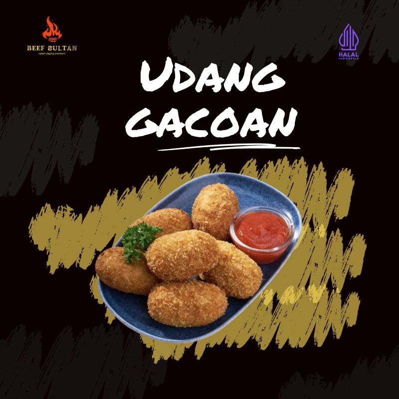 Udang Keju ala Gacoan | Udang Gacoan Frozen Siap Masak | Udang Goreng Isi Keju | Camilan Beku | Maka