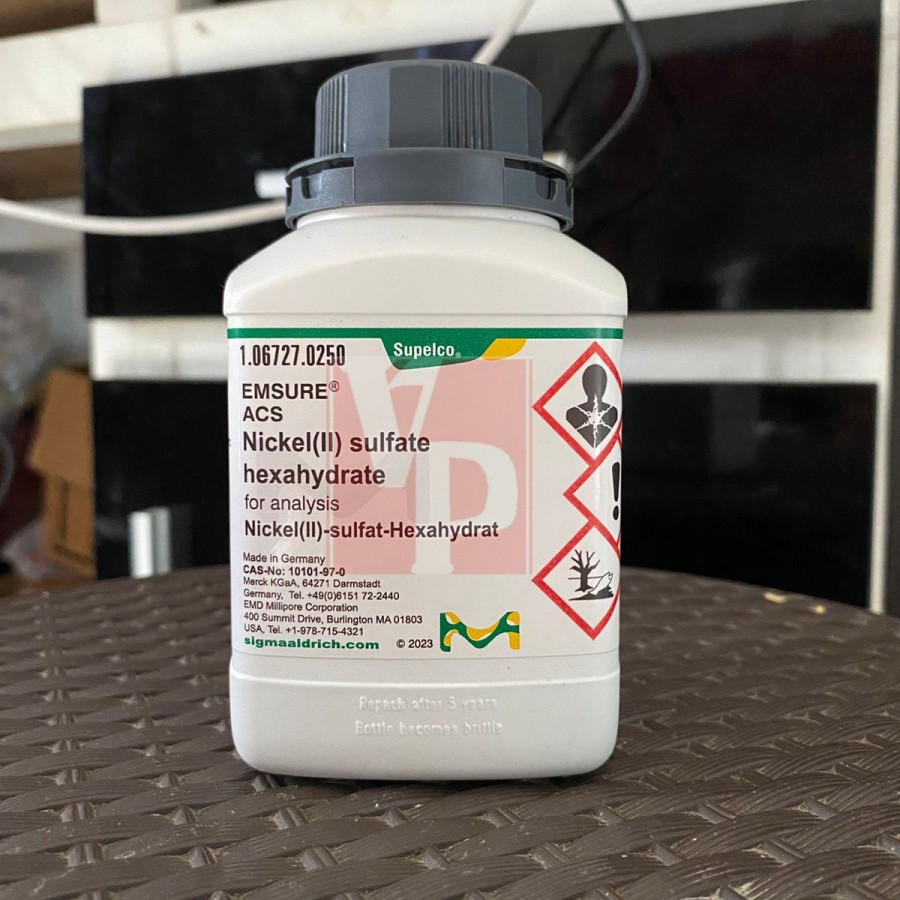 Nickel ii sulfate hexahydrate Emerck Kat 106727 Packing