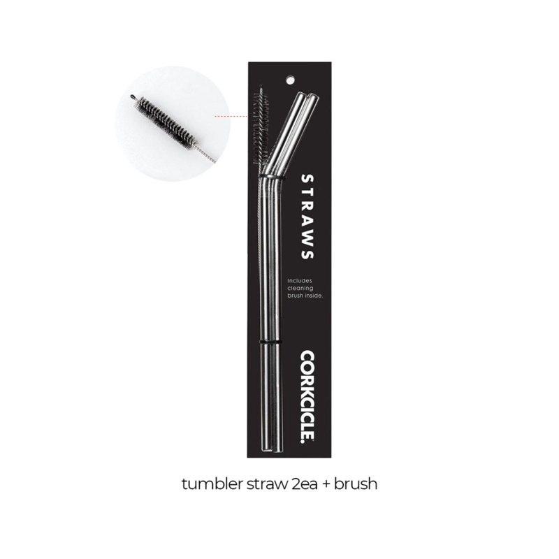 Corkcicle Straw Set - Sedotan Original Corkcicle