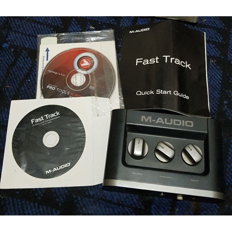 Soundcard M AUDIO FAST TRACK