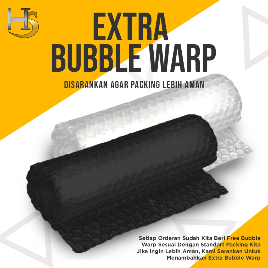 

EXTRA BUBBLE WRAP TAMBAHAN