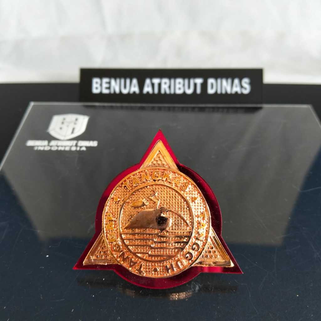PIN BRIVET BPBD TANGKAS TANGGUH PERUNGGU AKRILIK