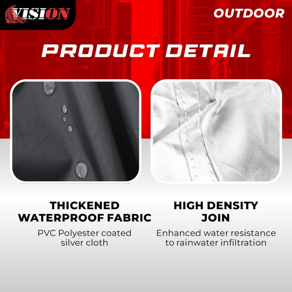 NEW Sarung Motor REVO Anti air Waterproof / Cover Selimut Penutup Sarung Mantel Motor HONDA REVO