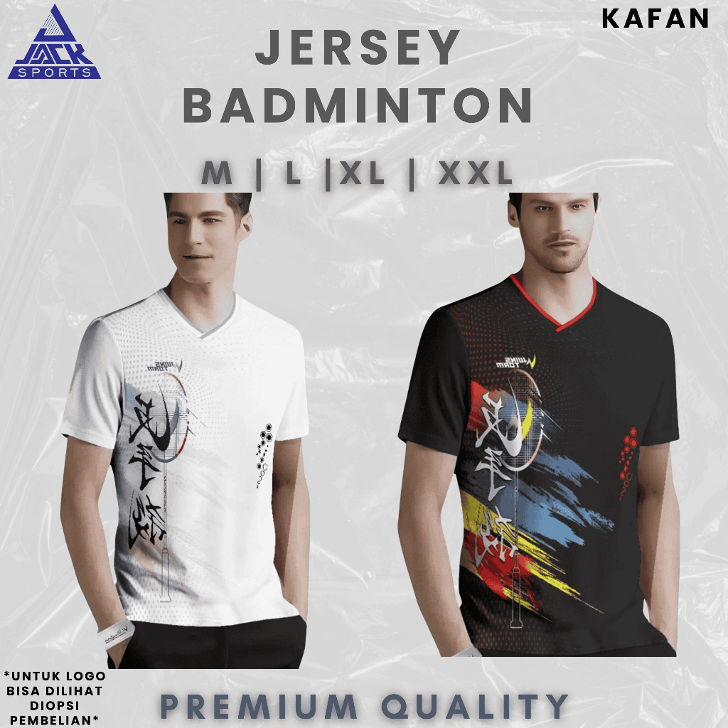 [KAFAN] JERSEY PRINTING | BAJU POLOS BADMINTON | JERSEY BADMINTON | BAJU BADMINTON | DRIFIT PREMIUM