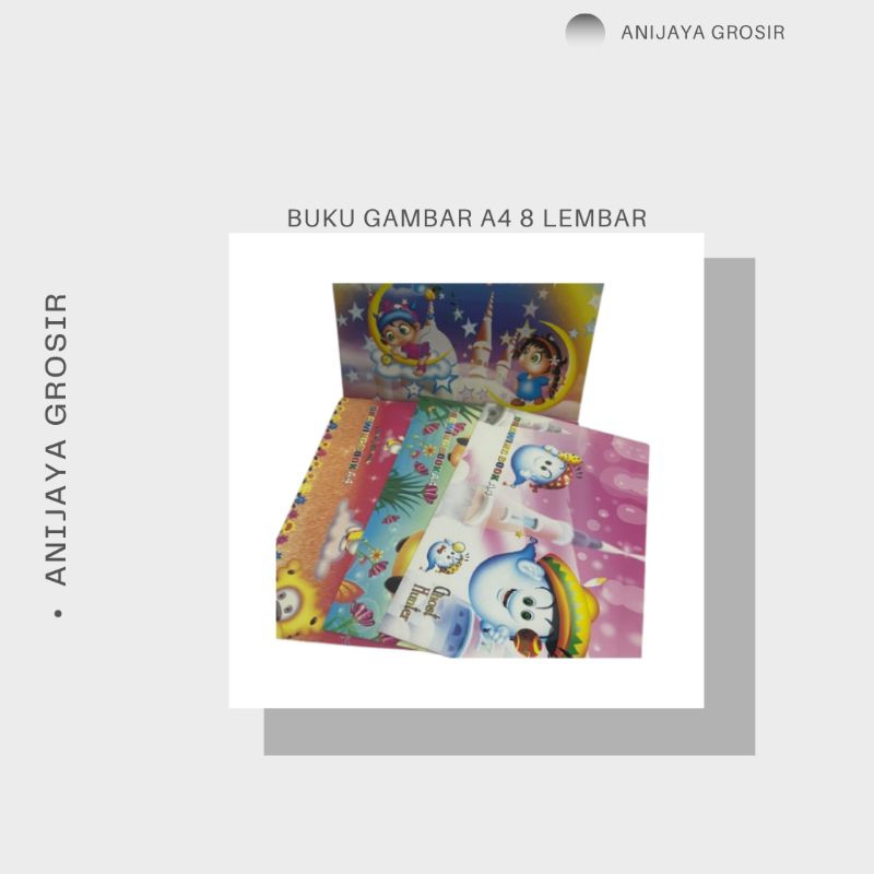 

BUKU GAMBAR BM A4 1PCS ISI 8 LEMBAR