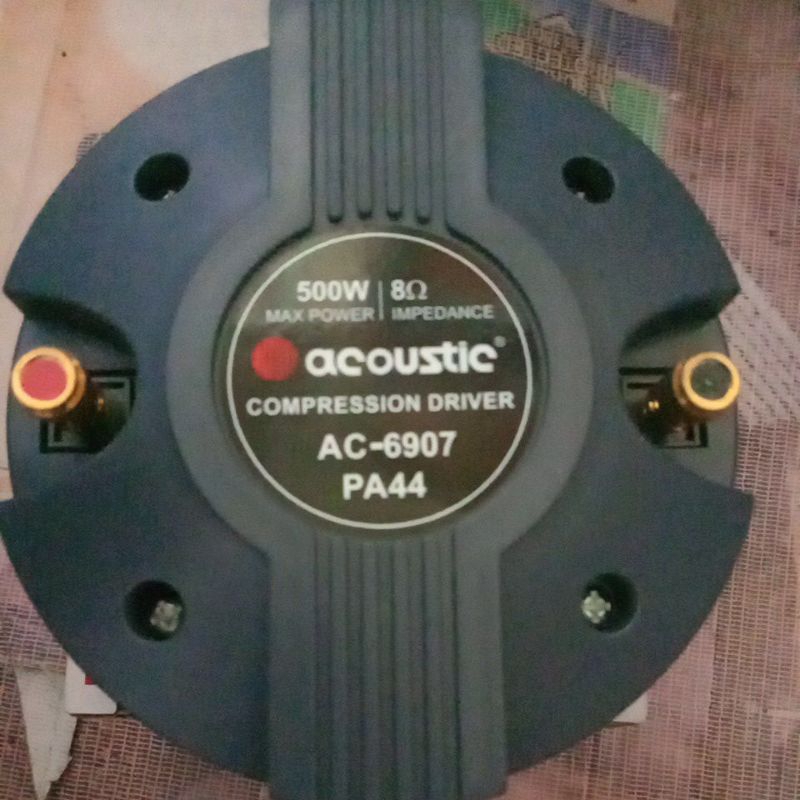 Driver horn tweeter PA44 acoustic 500wat