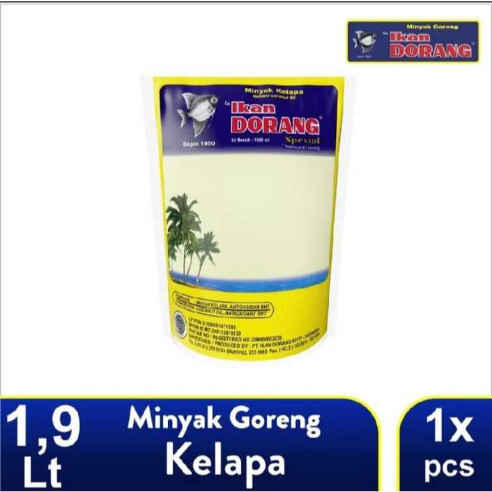 

Ikan Dorang Spesial - Minyak Goreng Kelapa 1.9 L - (PCS)