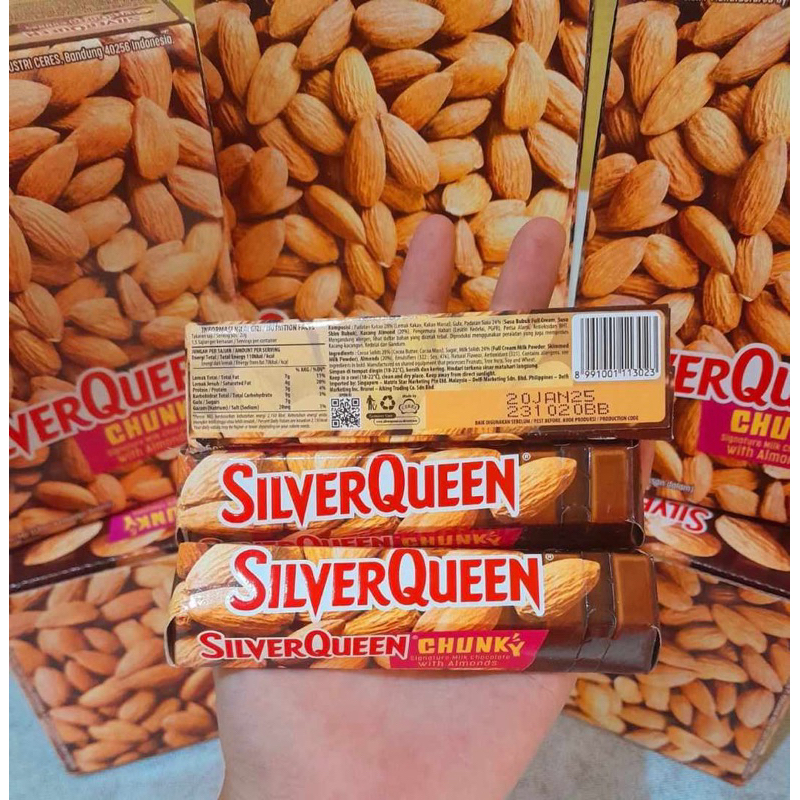 

Silverqueen Crunky ( 30gr ) paket dpt 2