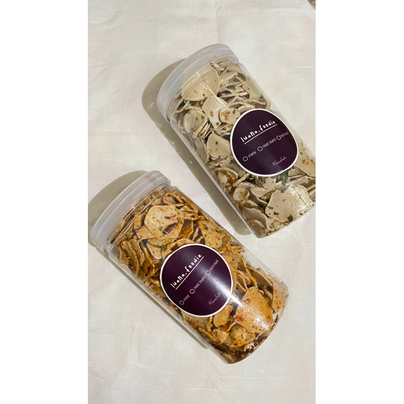 

Basreng Daun jeruk 250 gram