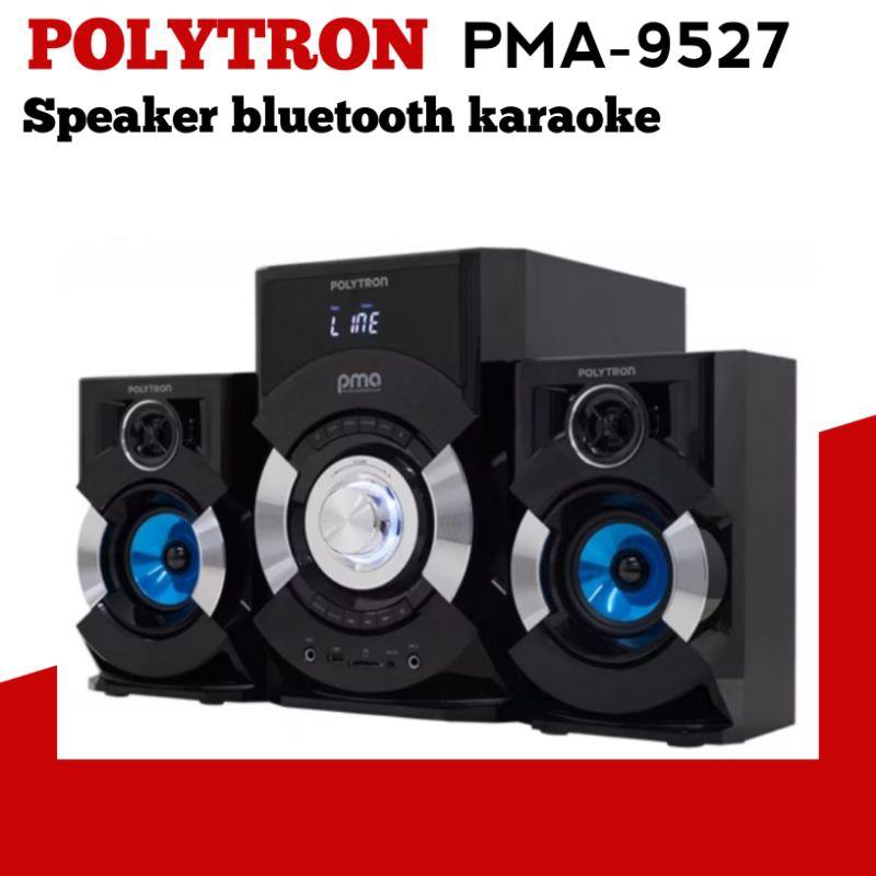Speaker bluetooth POLYTRON PMA 9527 speaker aktif Polytron karaoke