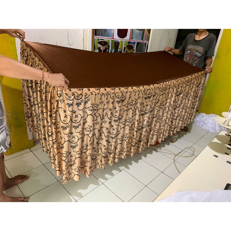 Sarung Meja/Cover Meja/Taplak Meja Prasmanan Motif Batik Ukuran 260x60_220x80_200x70_180x80_155x80_1