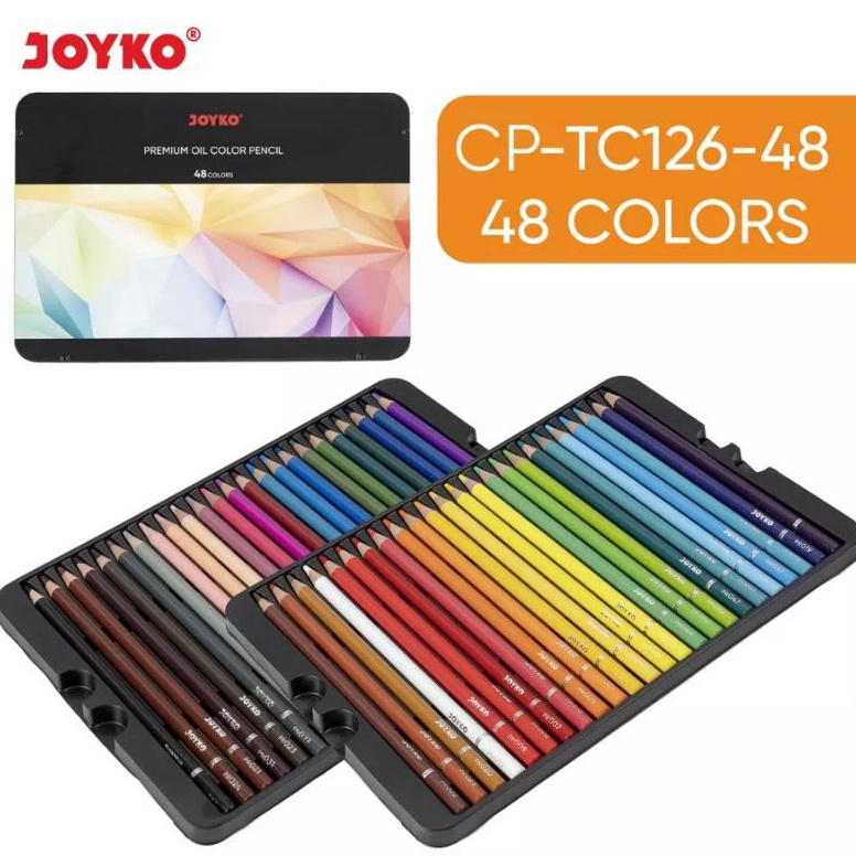 

KODE P67J Pensil Warna Joyko CPTC12648 Premium Oil lour 1set48wrn