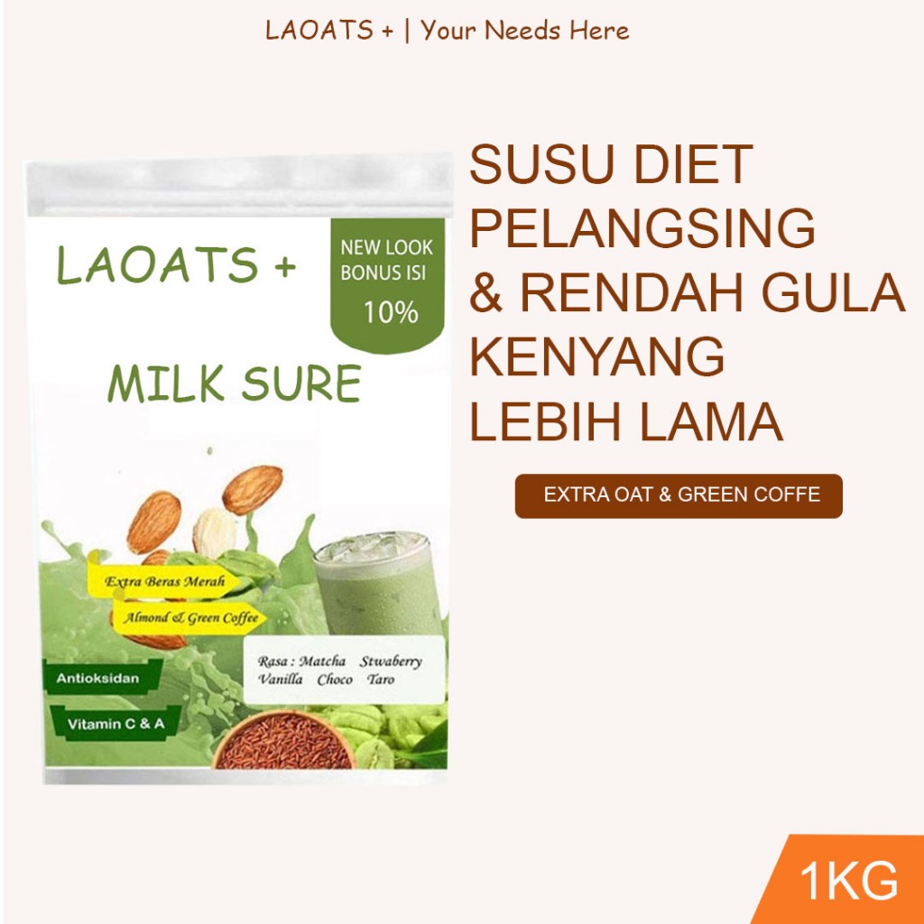 

Susu Diet Pengganti Makan Susu Diet Slim Susu Penurun Berat Badan Susu Pengganti Makan Pelangsing Laoats Vanilla Slim (1kg)