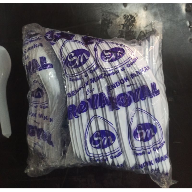 sendok bebek/ sendok makan/ sendok plastik tebal/ sendok premium