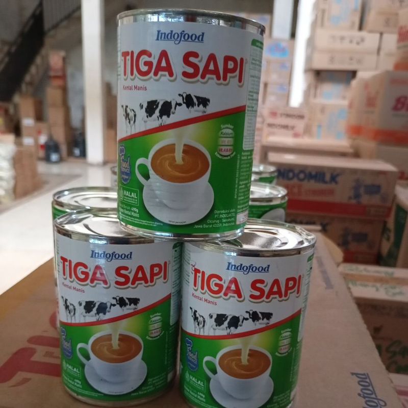 

SUSU KENTAL MANIS TIGA SAPI 490gr