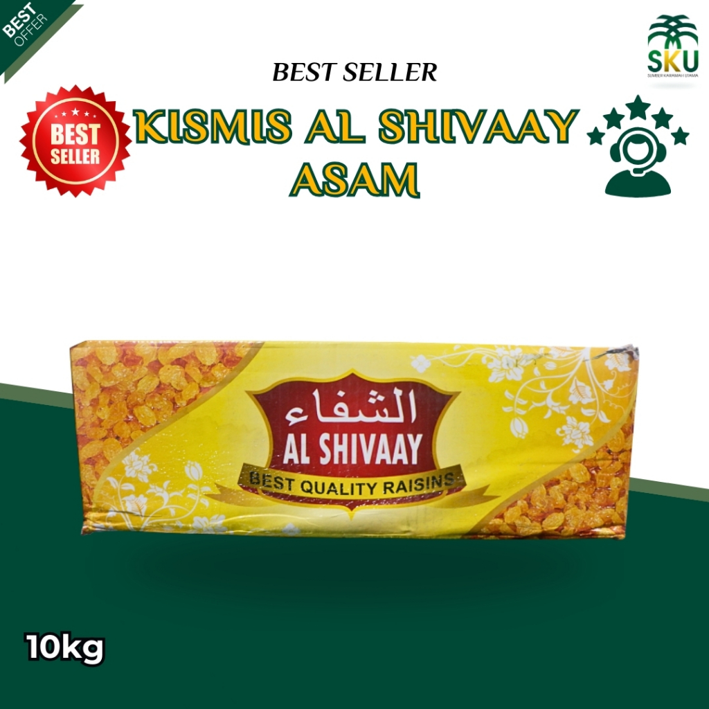 

KISMIS AL SHIVAY 10KG ASAM | KISMIS GROSIR 10KG | 100% ORIGINAL