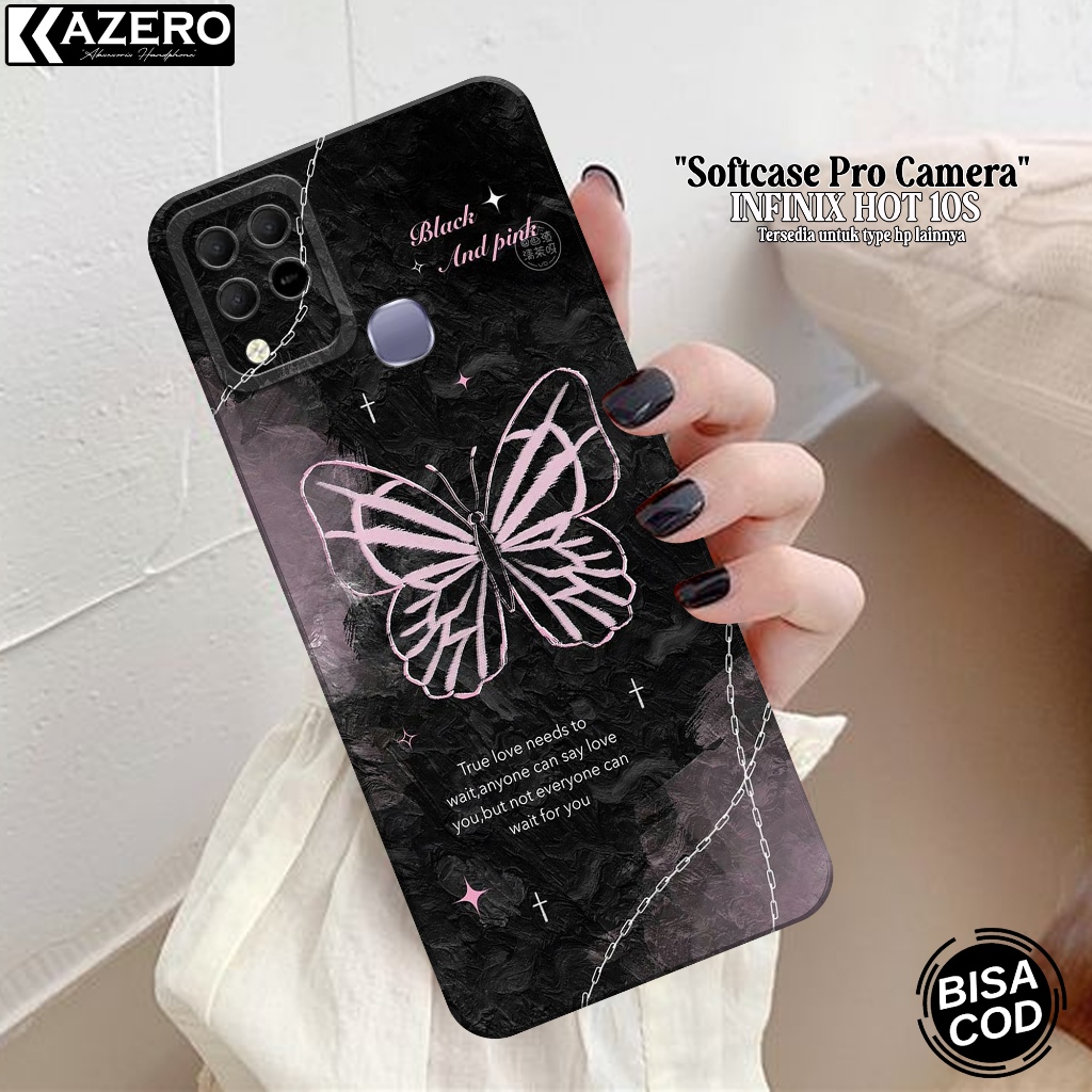 Softcase Hp INFINIX HOT 10S Terbaru Fashion Case Aesthetic Case INFINIX HOT 10S Silikon Pro Camera C