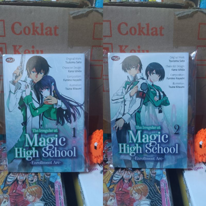Komik the irregular at magic high school 1,2 segel / komik the irregular at magic high school vol 1,