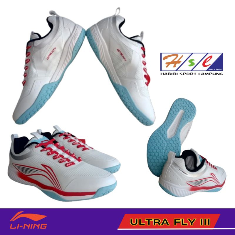 Sepatu Badminton Terbaru Lining ultra Fly III