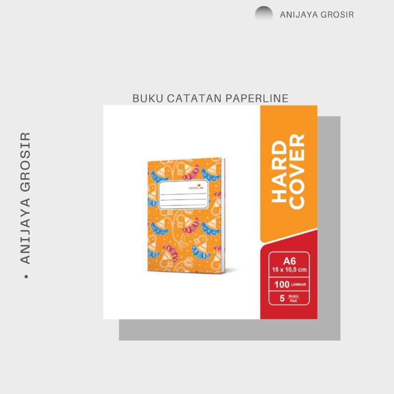 

BUKU CATATAN PAPERLINE UKURAN A6 [OCTAVO] Kertas Memo