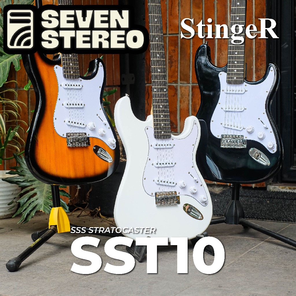 Stinger SST10 Stratocaster Model Electric Guitar
