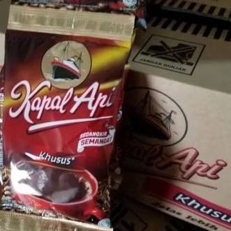 

KAPAL API KHUSUS (1 Renceng) 10 pcs @65 gr Kopi Murah