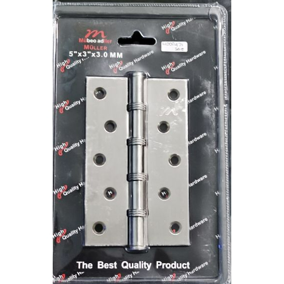 [1 SET] Engsel Pintu Stainless Muller 5 Inch