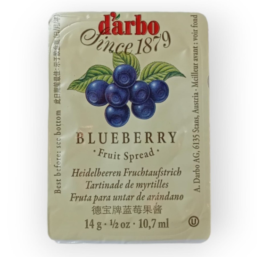

Darbo Blueberry Spread Portion / Selai Blueberry Portion /10pcs