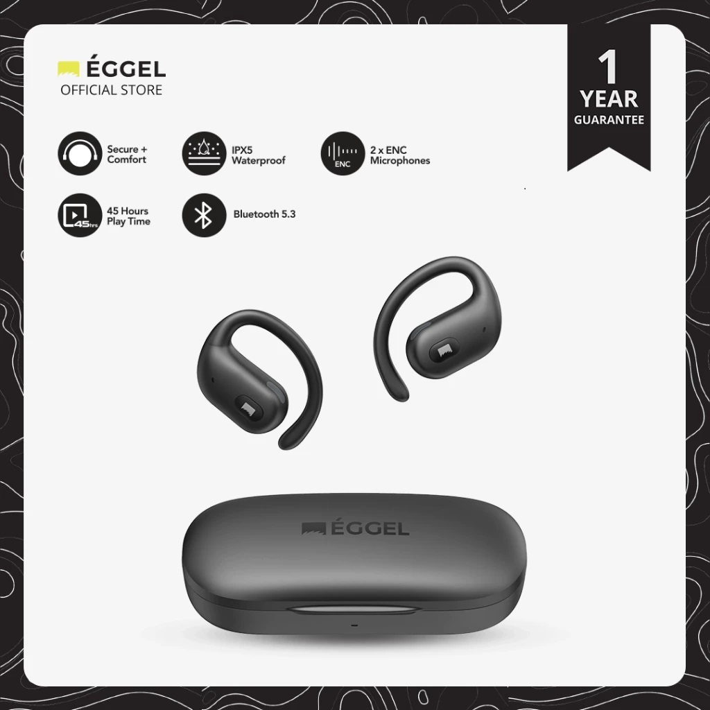 Eggel Runner Open Ear Air Conduction Sports Earphone