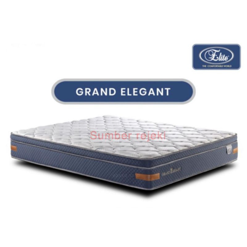 elite grand elegant 90 120 160 180 200 kasur springbed matras spring bed only matrass