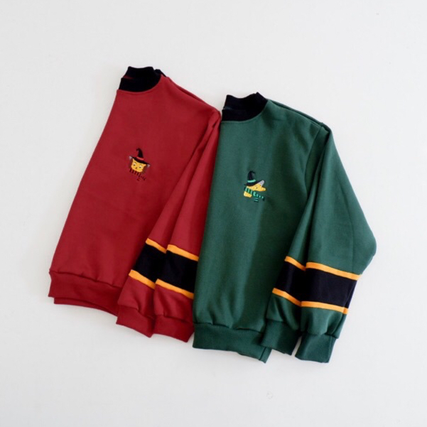 NUNANANU Sweater Oversize Harry Potter series Slytherin Gryffindor