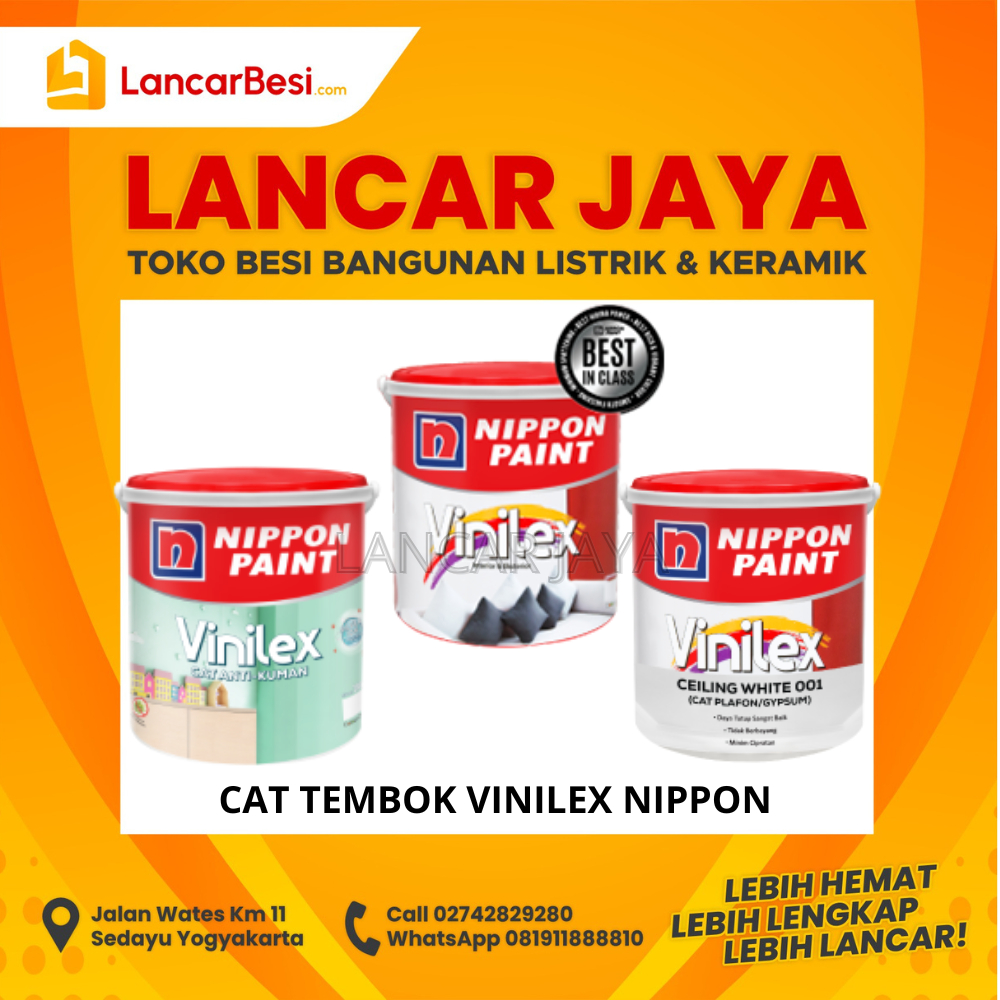 Cat Tembok Vinilex Nippon Paint 25kg