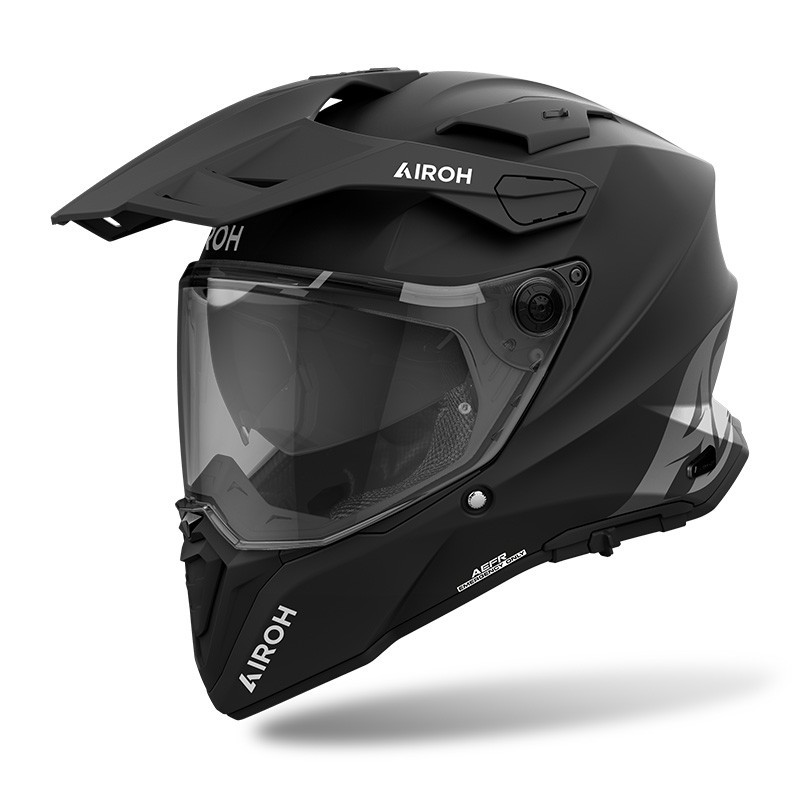 Helm Airoh Commander 2 Color Black Matt Helmet Airoh Commander 2 Original