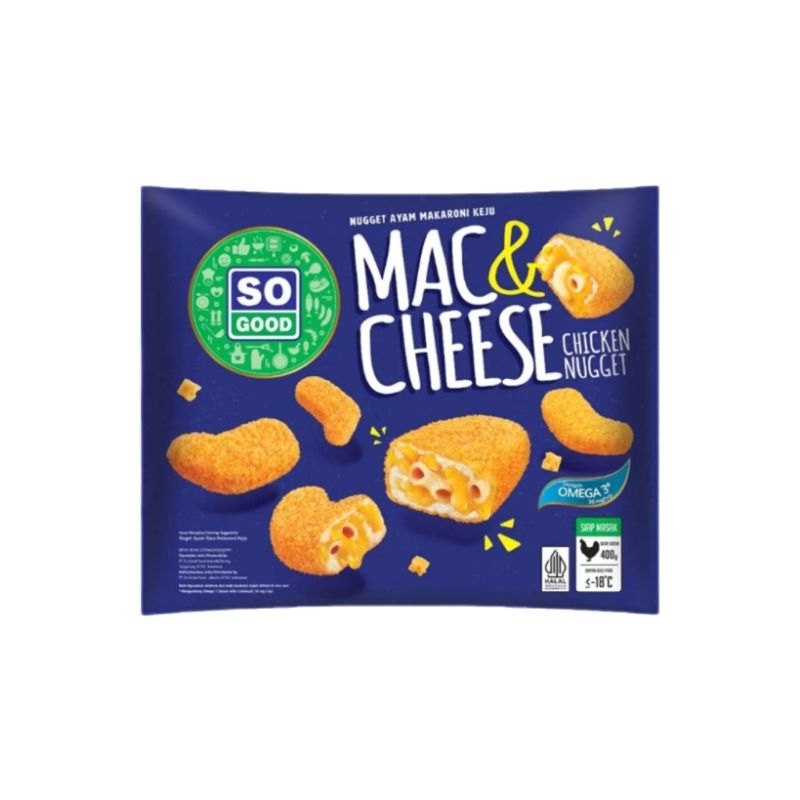 

So Good Chicken Nugget Mac & Cheese 400g