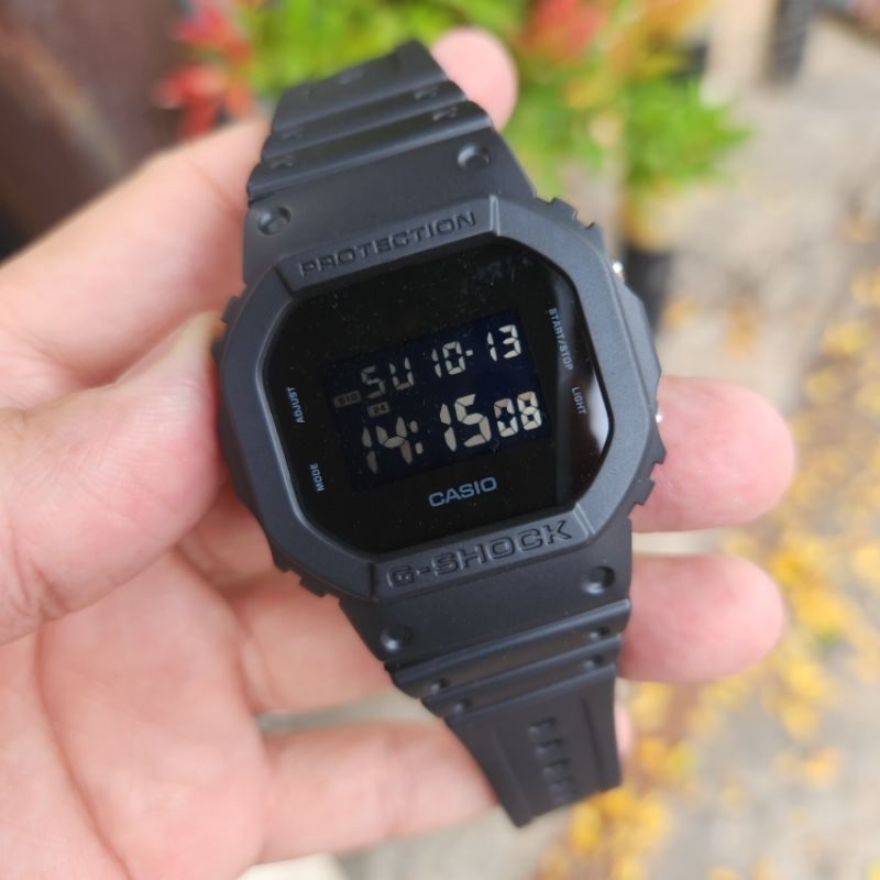 Casio G-shock DW-5600BB-1 Second Preloved Original