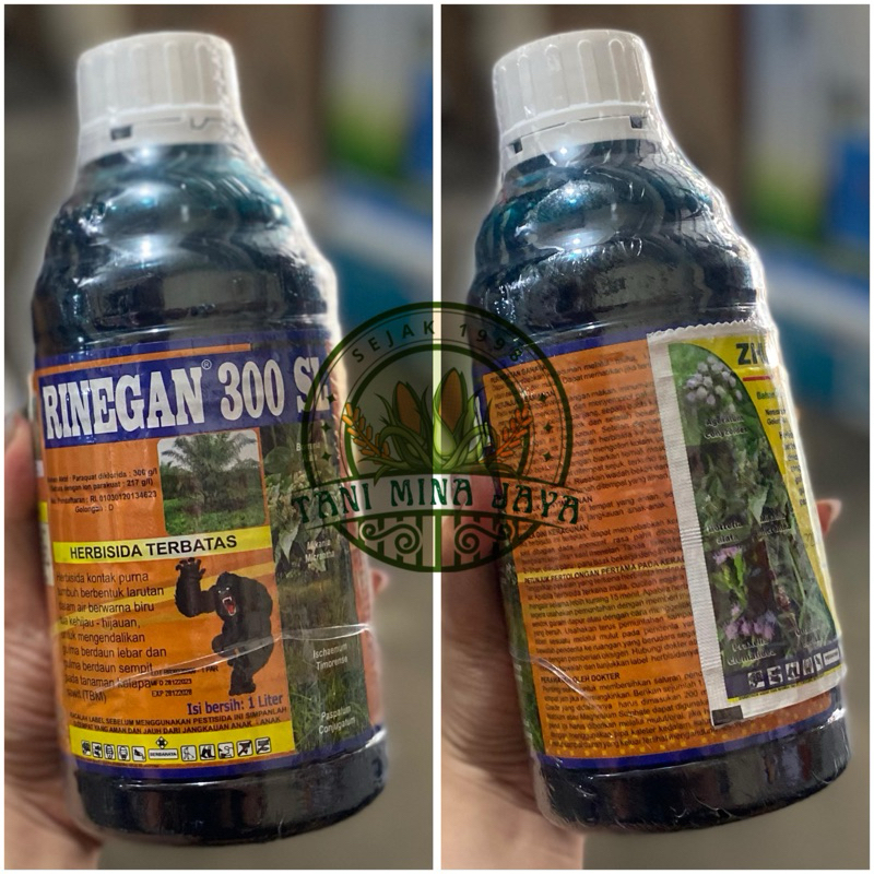 [TANI MINA JAYA] HERBISIDA RACUN RUMPUT RINEGAN 300 SL 1 LITER