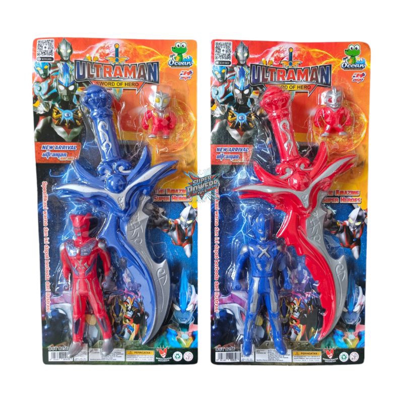 MAINAN ANAK ULTRAMAN SWORD OF HERO / MAINAN ULTRAMAN BABY SET PEDANG / ULTRAMAN SET MAINAN ANAK 8256