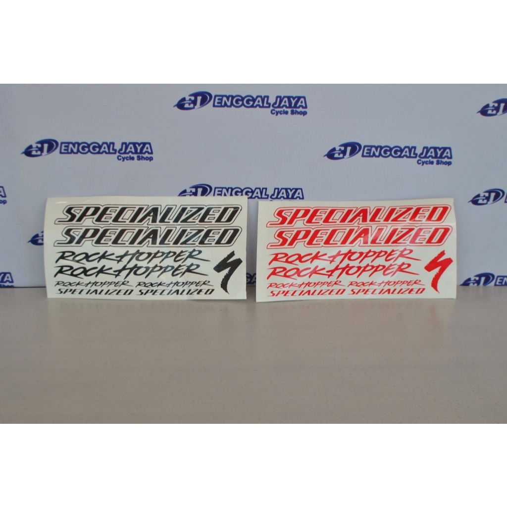 Decal Sticker Stiker Sepeda Sworks Specialized MTB Hybrid Roadbike Balap Jadul Minion Minitrek Anak 